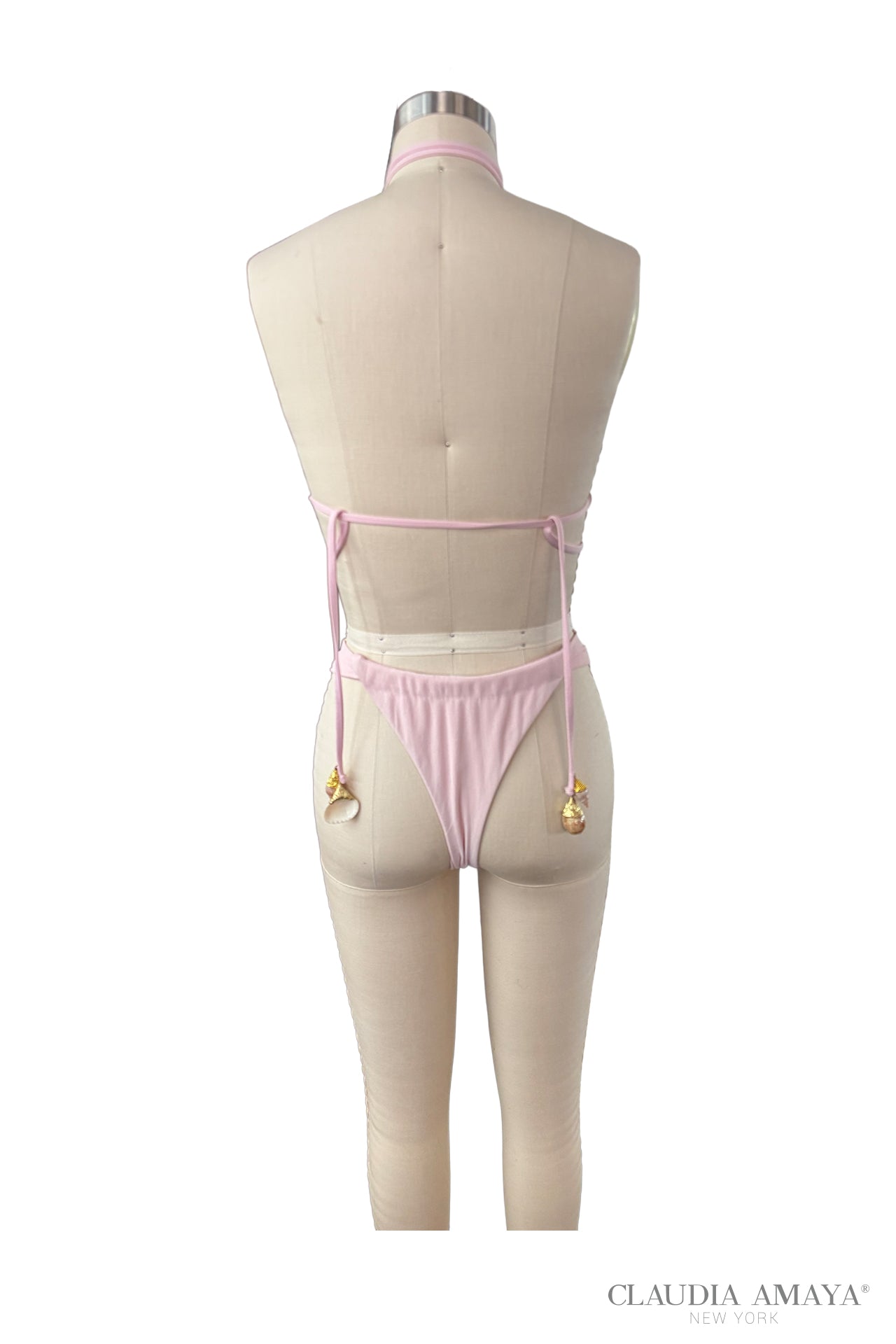 Tikal Cross Halter Swimming Top