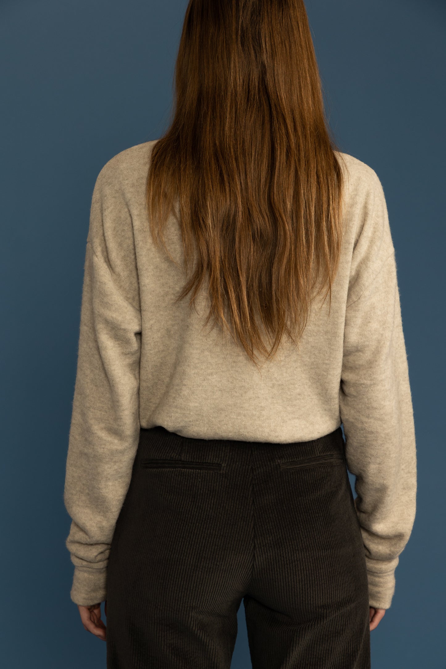 Stretch Corduroy High Rise Flare Pants