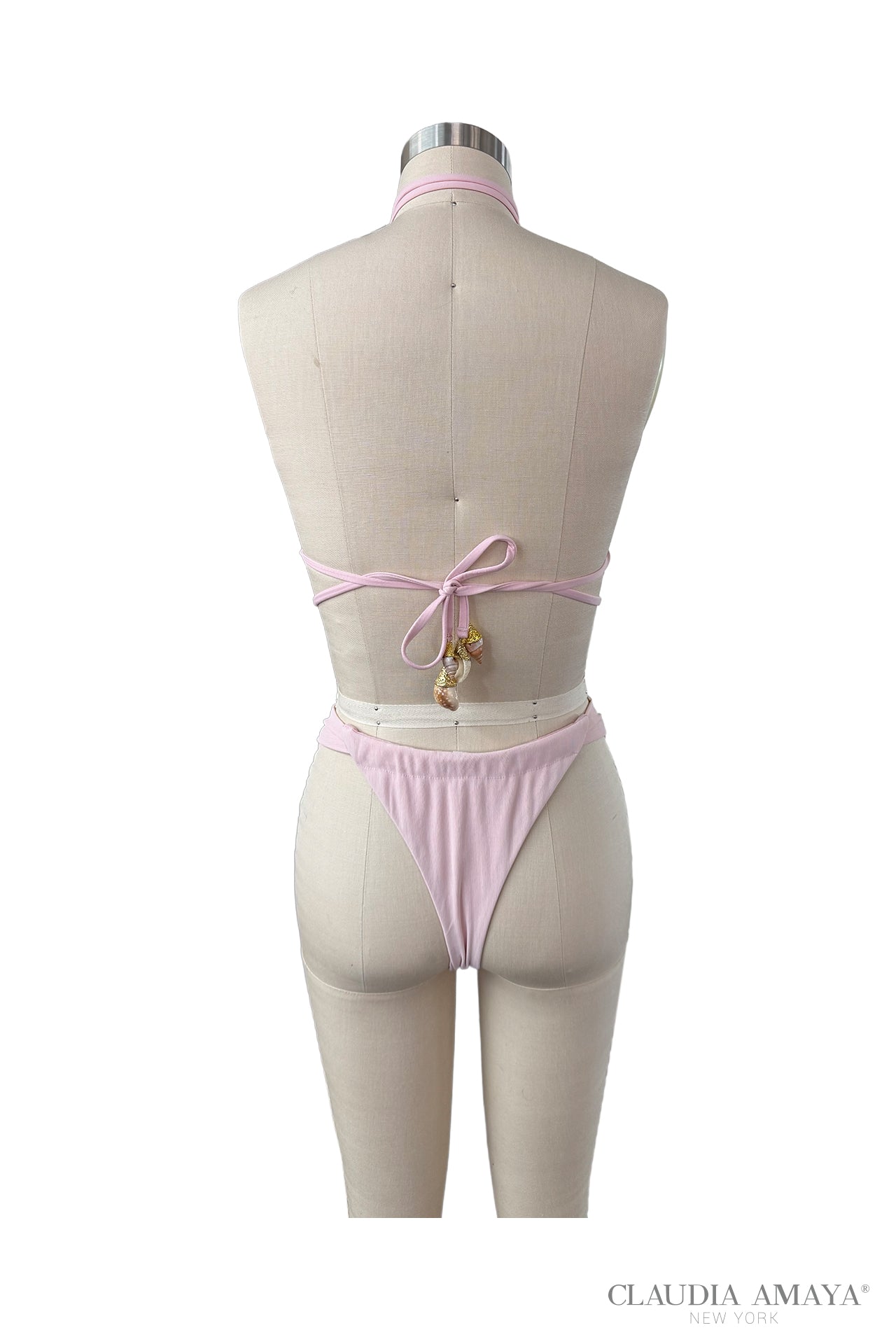 Tikal Cross Halter Swimming Top