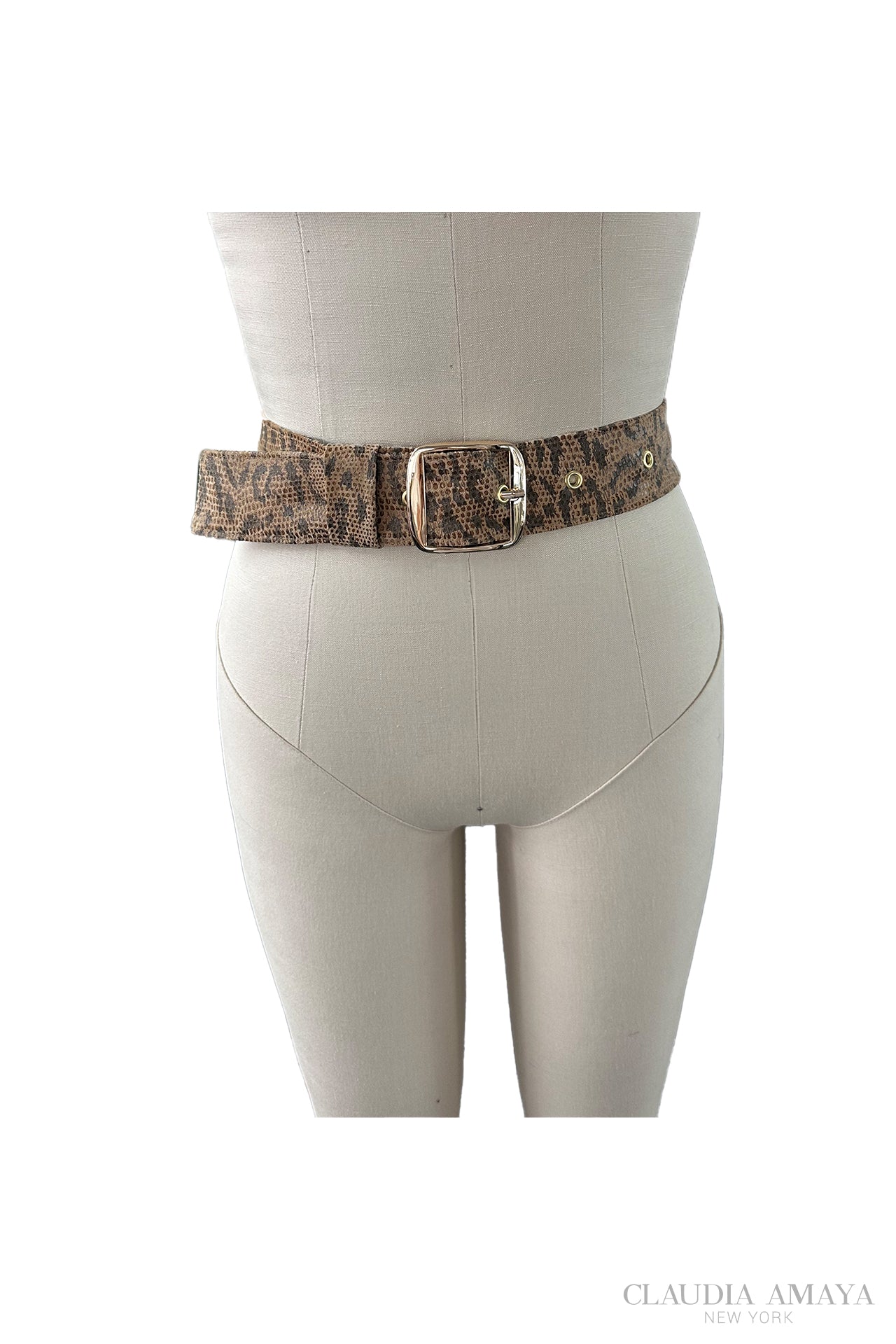 Lêopard Print Belt