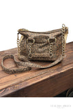 Lêopard  doré  Purse