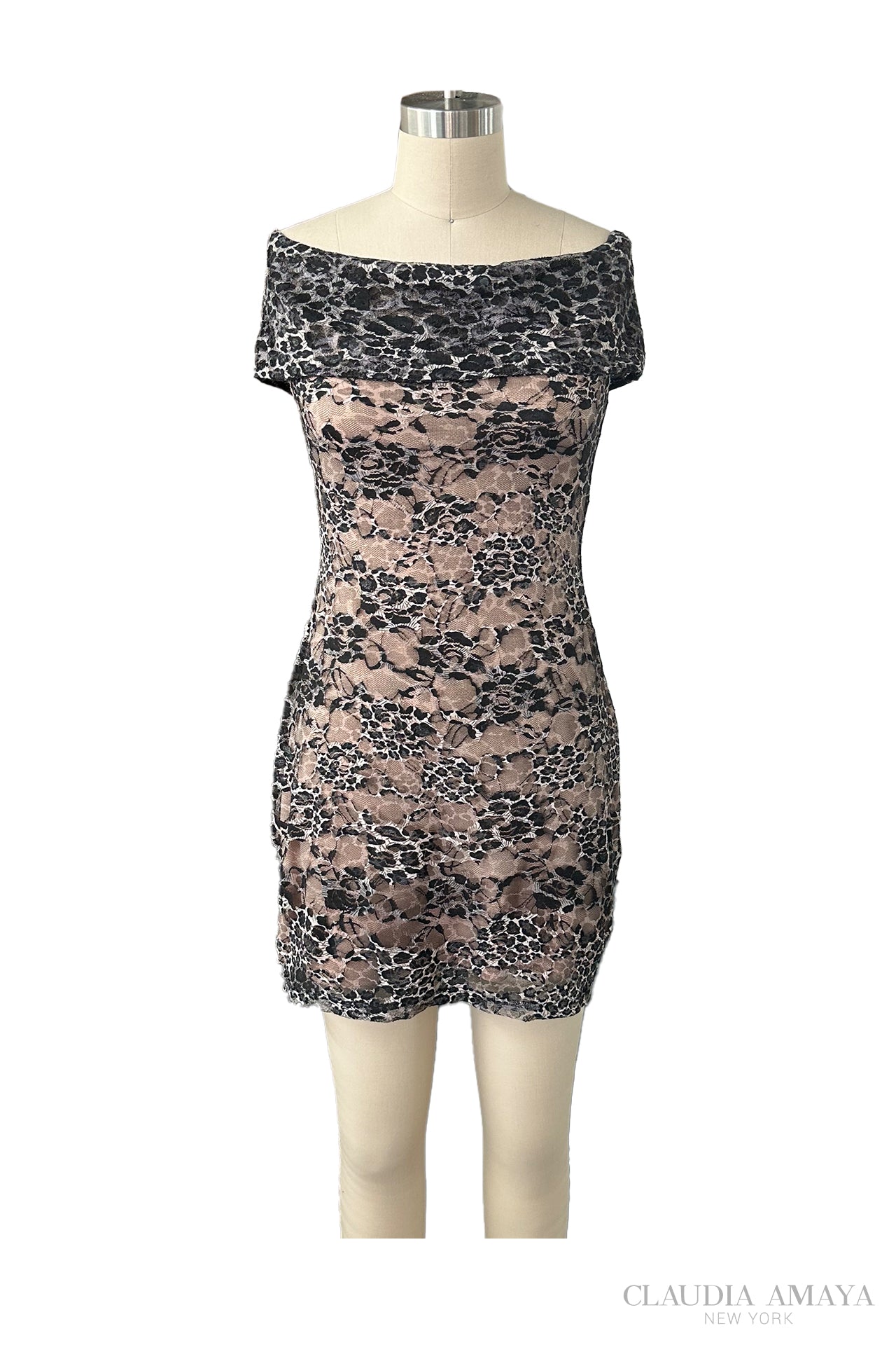 Yvonne Off Shoulder Mini Dress