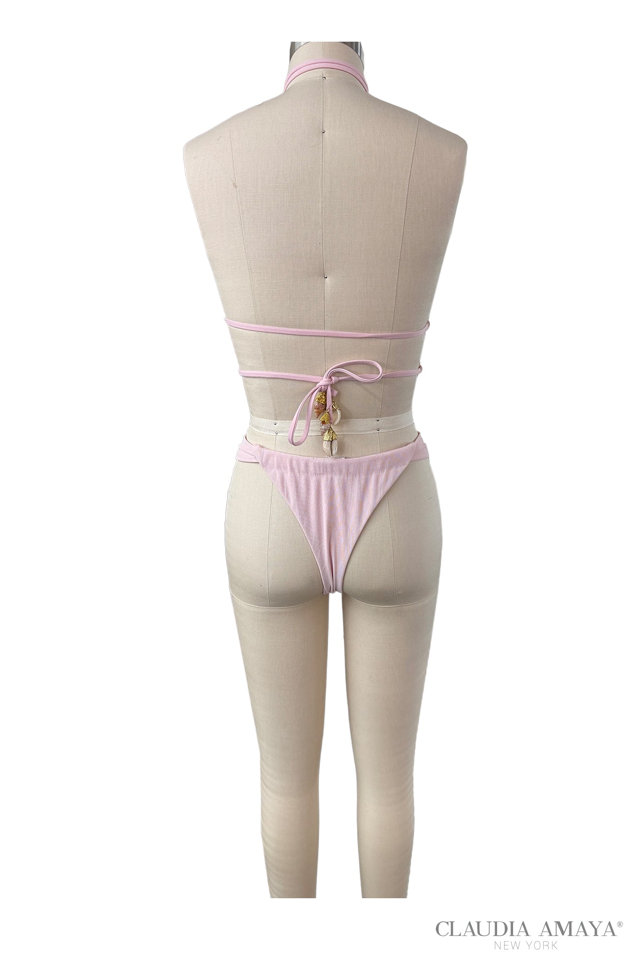 Tikal Cross Halter Swimming Top