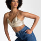 Gold Cropped Top