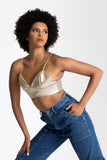 Gold Cropped Top
