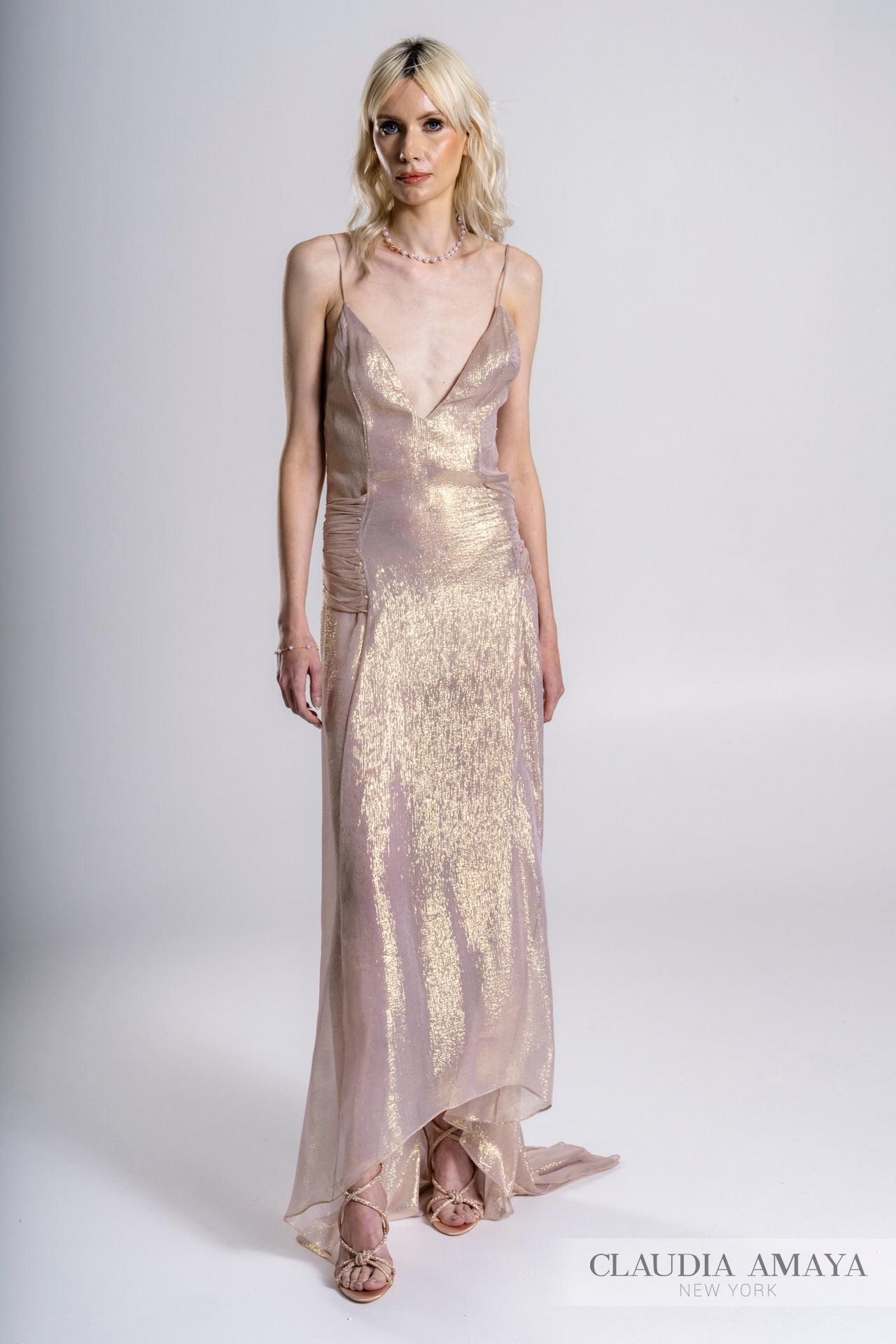 silk madison dress madison dress in embellished silk wool