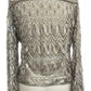 Gold Lace Trucker Jacket