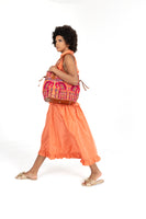 Peony Silk Taffeta Sleeveless Maxi Dress