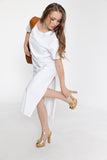 Maxi T-Shirt Dress With Side Slits