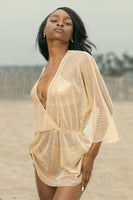 Mesh Kimono Cover Up
