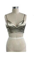 Gold Cropped Top
