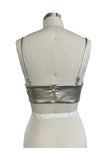 Gold Cropped Top