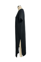 Maxi T-Shirt Dress With Side Slits