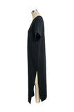 Maxi T-Shirt Dress With Side Slits
