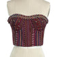Hydrangea corset and mini skirt set
