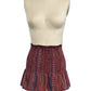 Hydrangea corset and mini skirt set