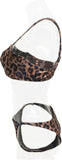 Center Front Cut Out Bikini Top