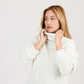 Oversized Ribbed Turtleneck Sweater