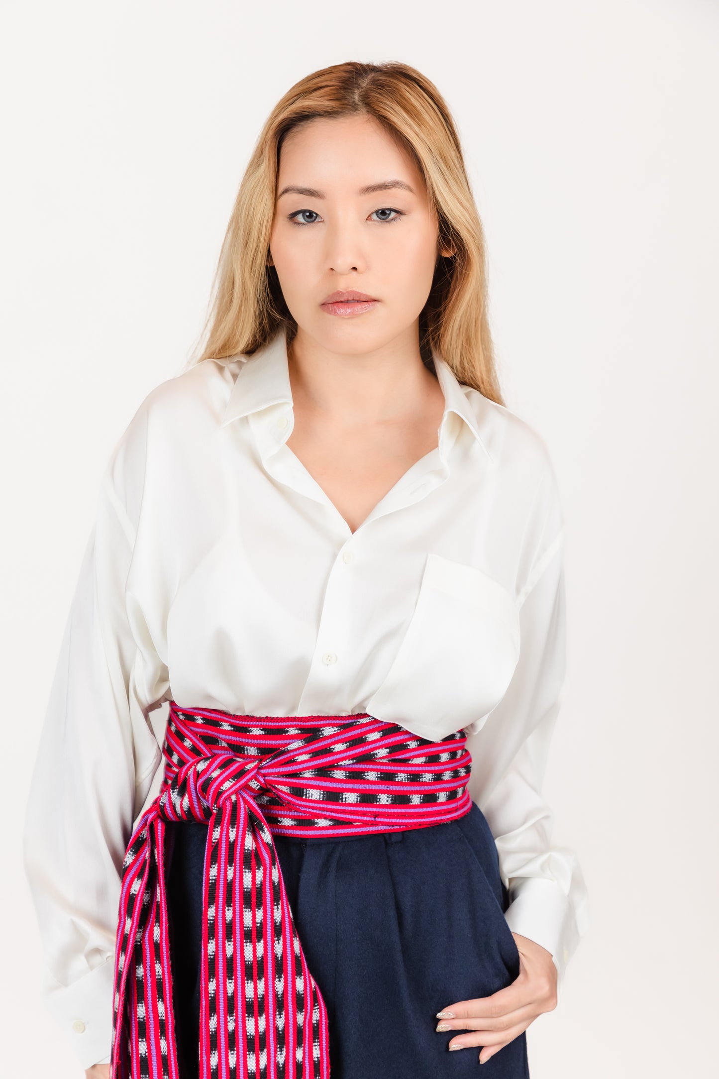 Oversized Button Down Long Sleeve Shirt