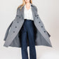 Wool Cashmere High Rise Flare Pants