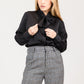 Wool High Rise Front Pleats Pants