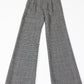 Wool High Rise Front Pleats Pants