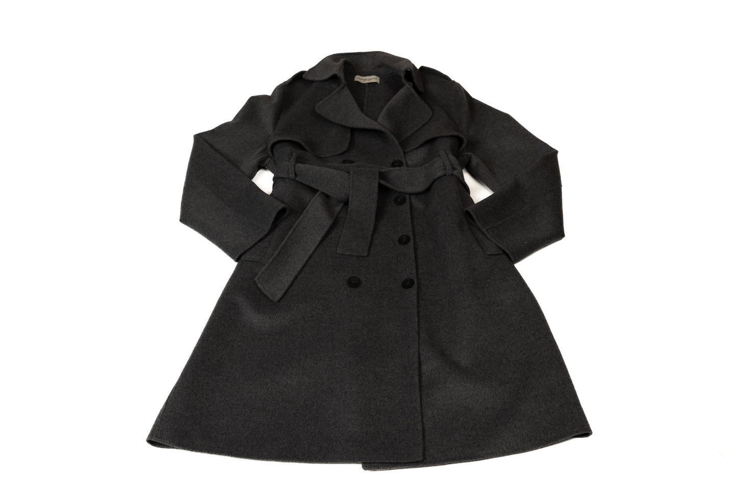 Oversized Wool Silk Trench Coat
