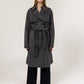 Oversized Wool Silk Trench Coat