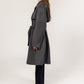 Oversized Wool Silk Trench Coat