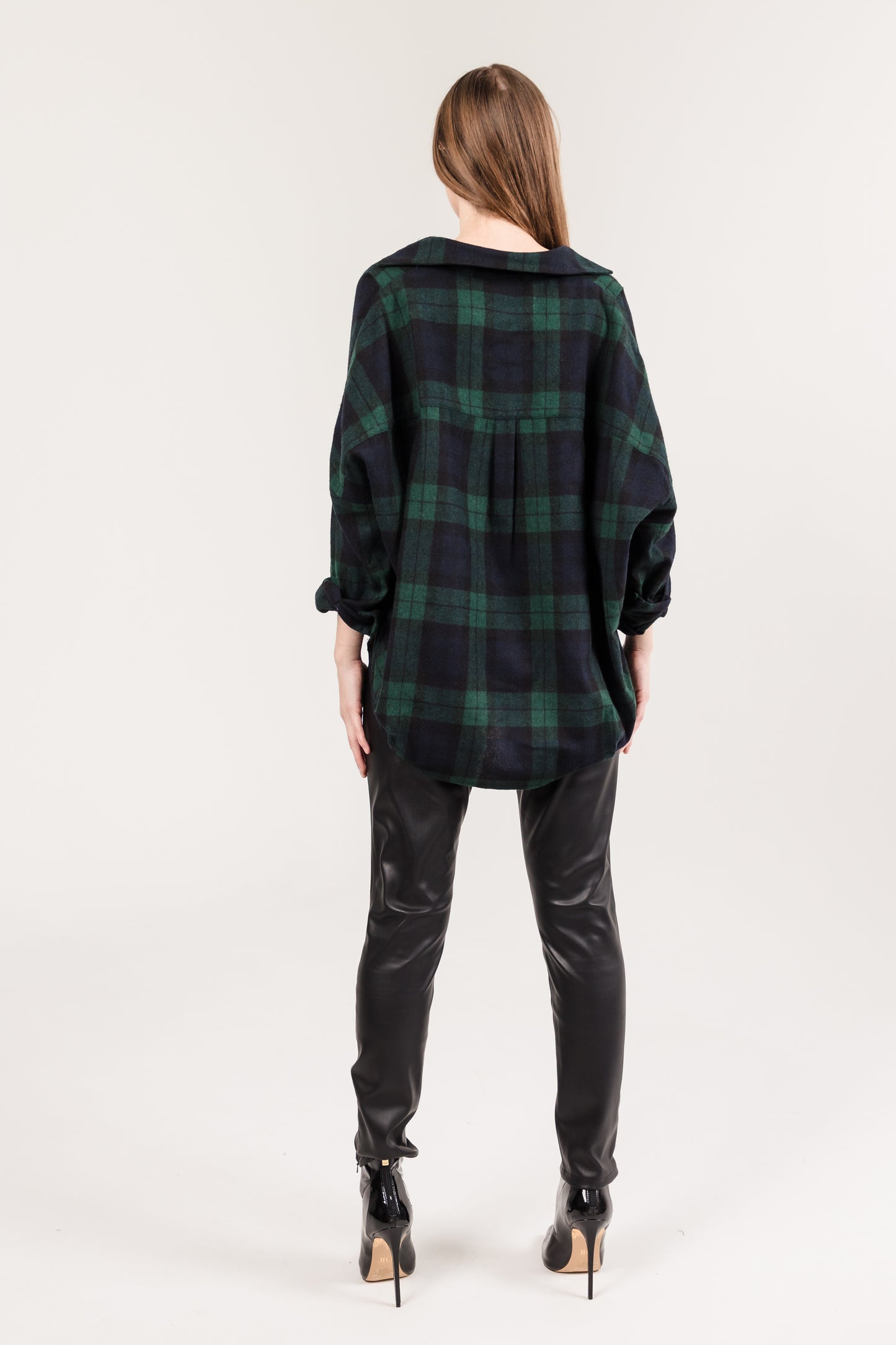 Oversized V Neck Shirt