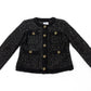 Black & Gold Tweed Jacket