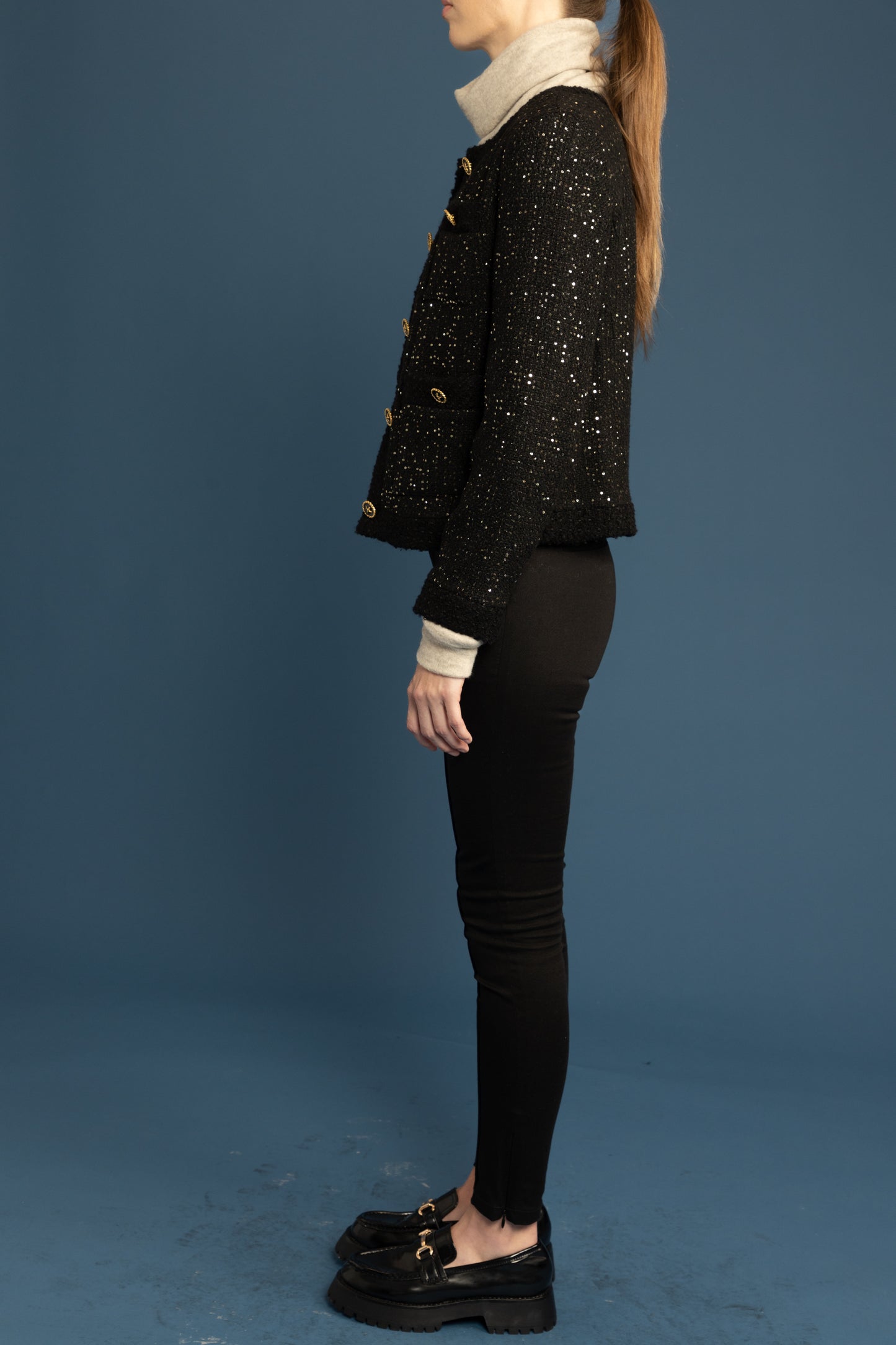 Slim Fit  Pintuck Pants