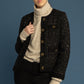 Black & Gold Tweed Jacket