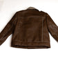Vegan Sherpa Vegan Leather Oversized Biker Jacket