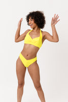V Front High Waist Bikini Bottom