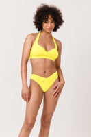 V Front High Waist Bikini Bottom
