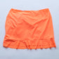 Drawstring Ruched, Ruffle Hem Skirt Cover Up