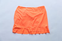 Drawstring Ruched, Ruffle Hem Skirt Cover Up