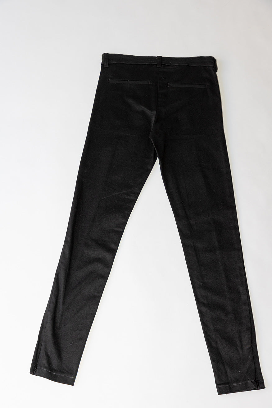 Slim Fit  Pintuck Pants