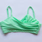 Ruched Front Bikini Top