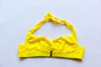 Draped Front, Halter Neck Bikini Top